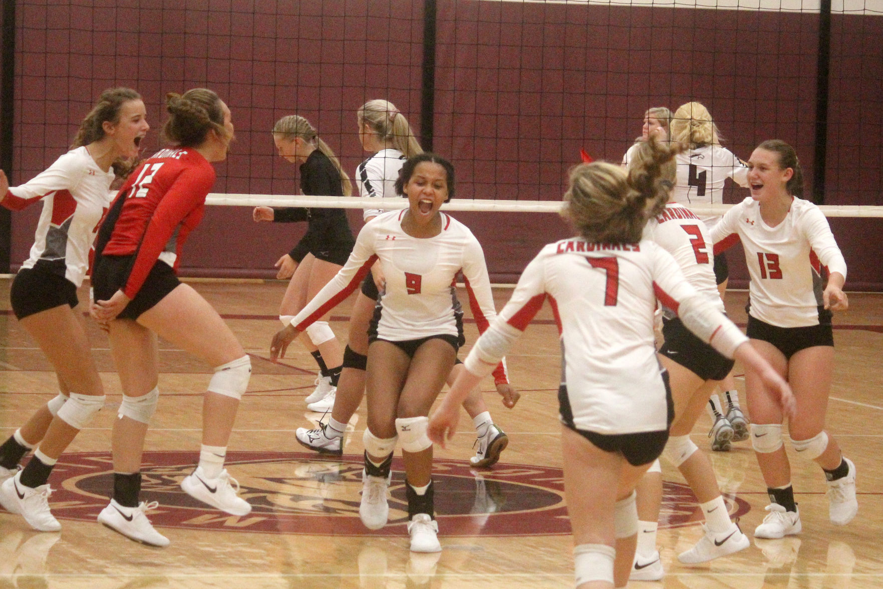 Chippewa Falls at Menomonie volleyball 9-12-19